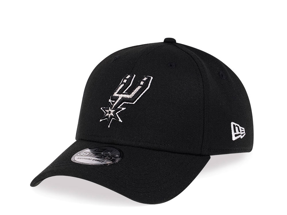 New Era San Antonio Spurs Classic Black Edition 39Thirty Stretch Gorra