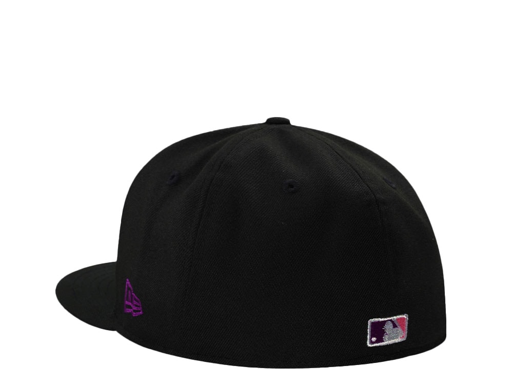 New Era Cleveland Guardians Progressive Field Magenta Black Prime Edition 59Fifty Fitted Gorra