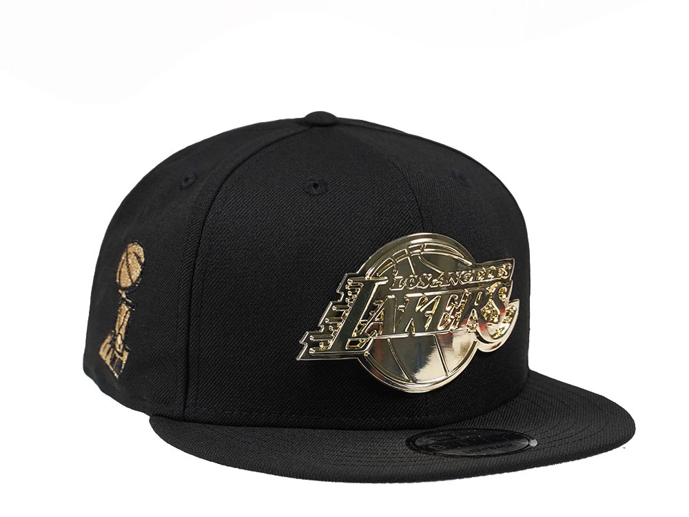 New Era Los Angeles Lakers Champions Gold Metal Edition 9Fifty Snapback Gorra