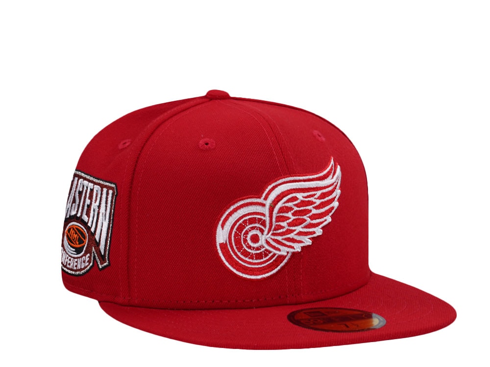 New Era Detroit Red Wings Eastern Conference Red Edition 59Fifty Fitted Gorra