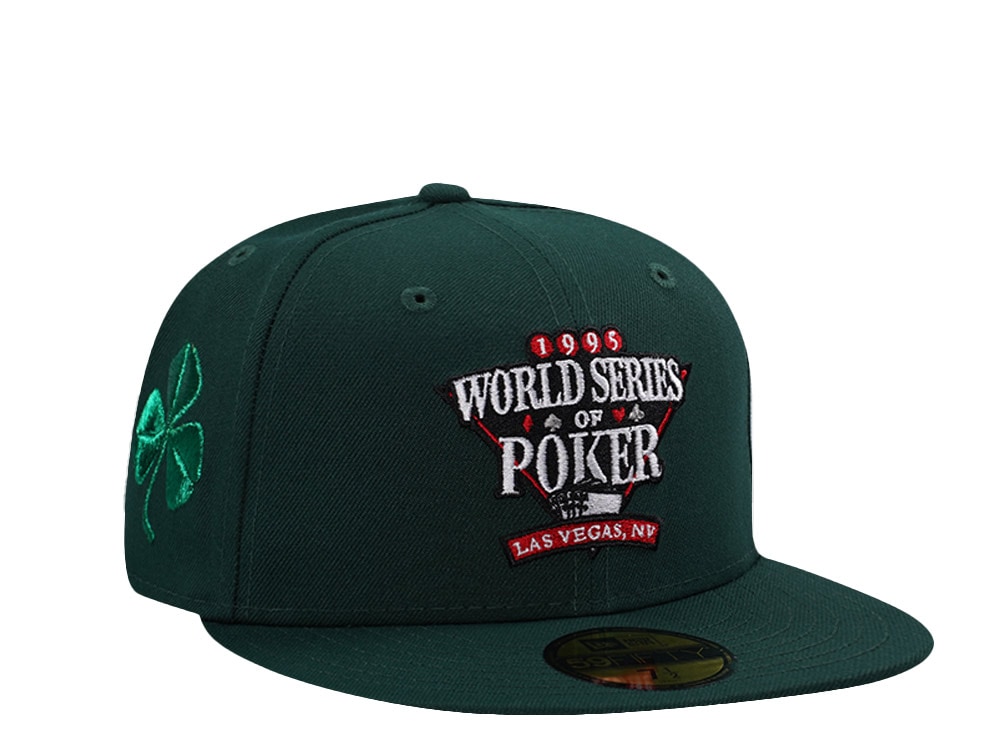 New Era World Series Of Poker Shamrock Green Prime Edition 59Fifty Fitted Gorra