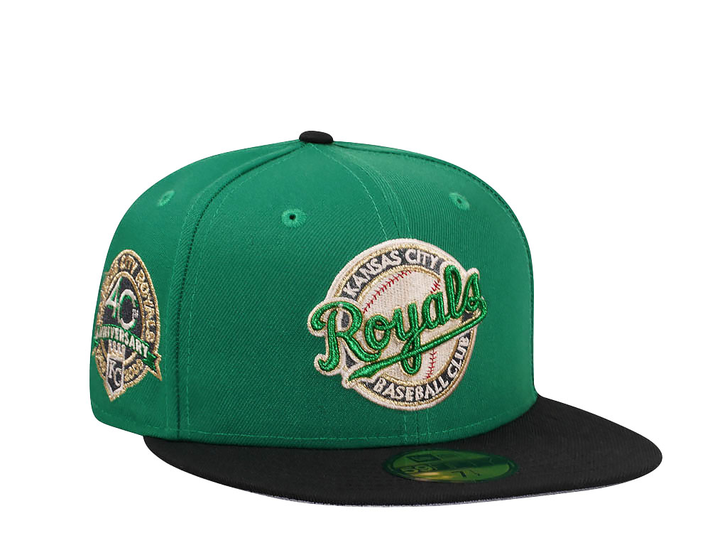 New Era Kansas City Royals 40th Anniversary Royal Flush Two Tone Edition 59Fifty Fitted Gorra