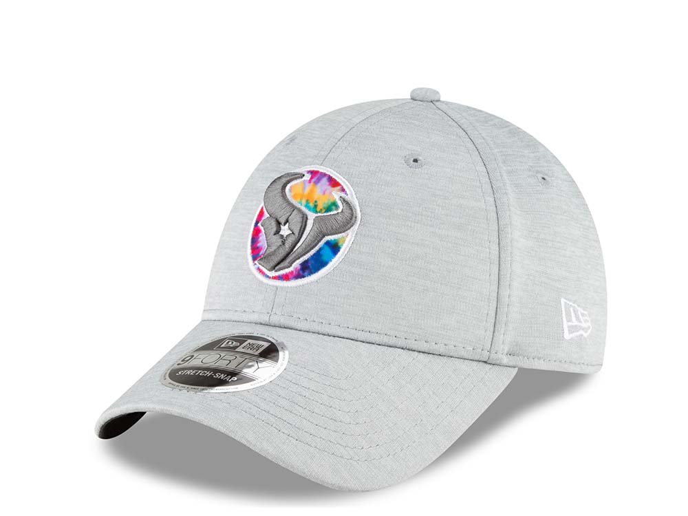 New Era Houston Texans Crucial Catch 9Forty Stretch Snapback Gorra