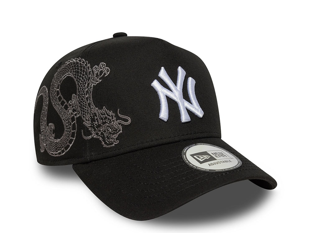 New Era New York Yankees Black Dragon Edition 9Forty A Frame Snapback Gorra