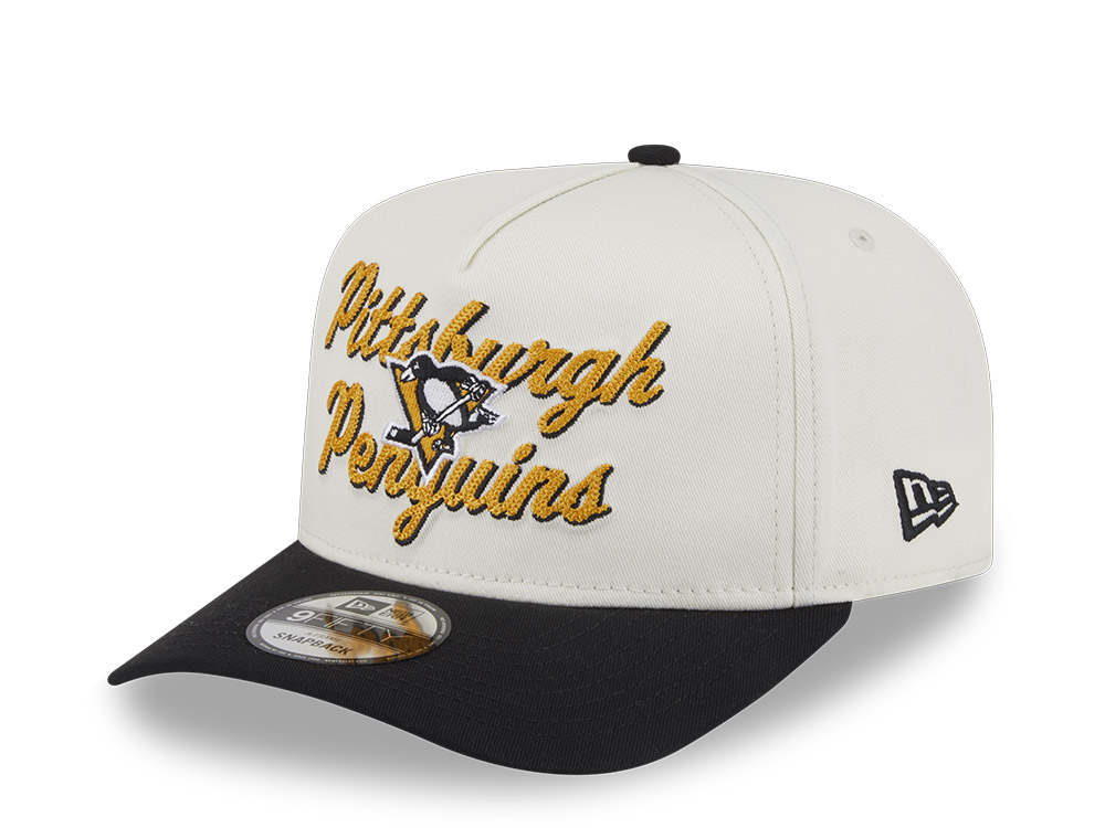 New Era Pittsburgh Penguins Chainstitch 9Fifty A Frame Snapback Gorra