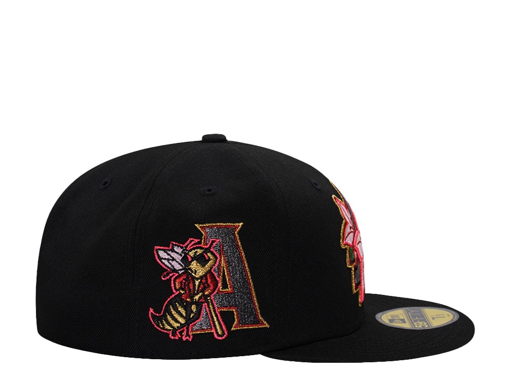 New Era Augusta Green Jackets Pink Black Prime Edition 59Fifty Fitted Gorra