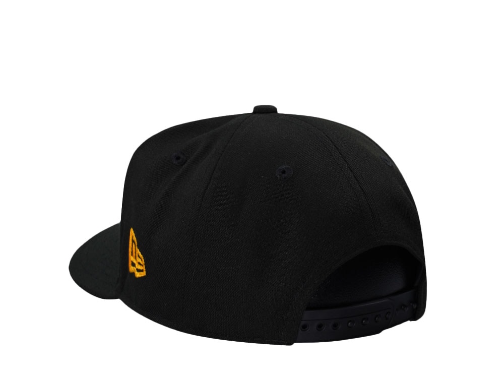 New Era Pittsburgh Steelers Black Classic Edition 9Fifty A Frame Snapback Gorra