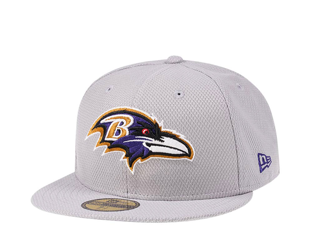 New Era Baltimore Ravens Diamond Tech 59Fifty Fitted Gorra
