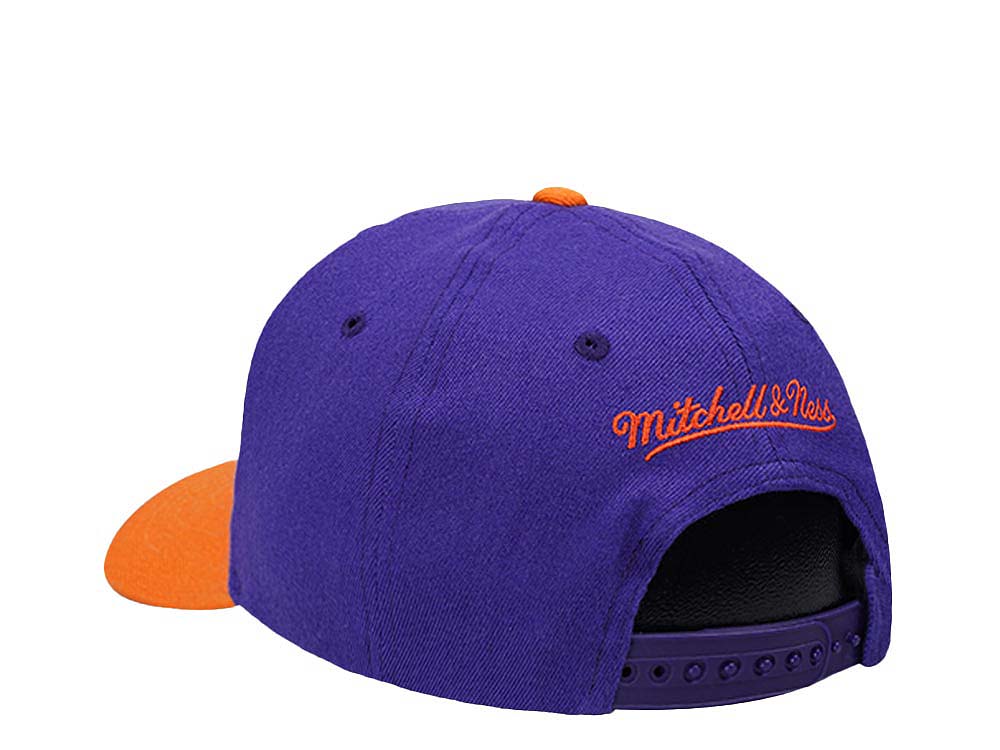 Mitchell & Ness Phoenix Suns Team Two Tone 2.0 Stretch Hardwood Classic Red Flex Snapback Gorra