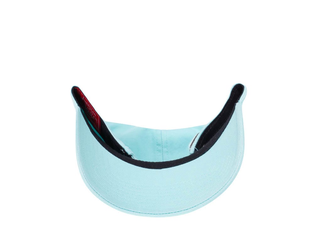 American Needle Malibu Sporting Club Teal Vintage Casual Strapback Gorra