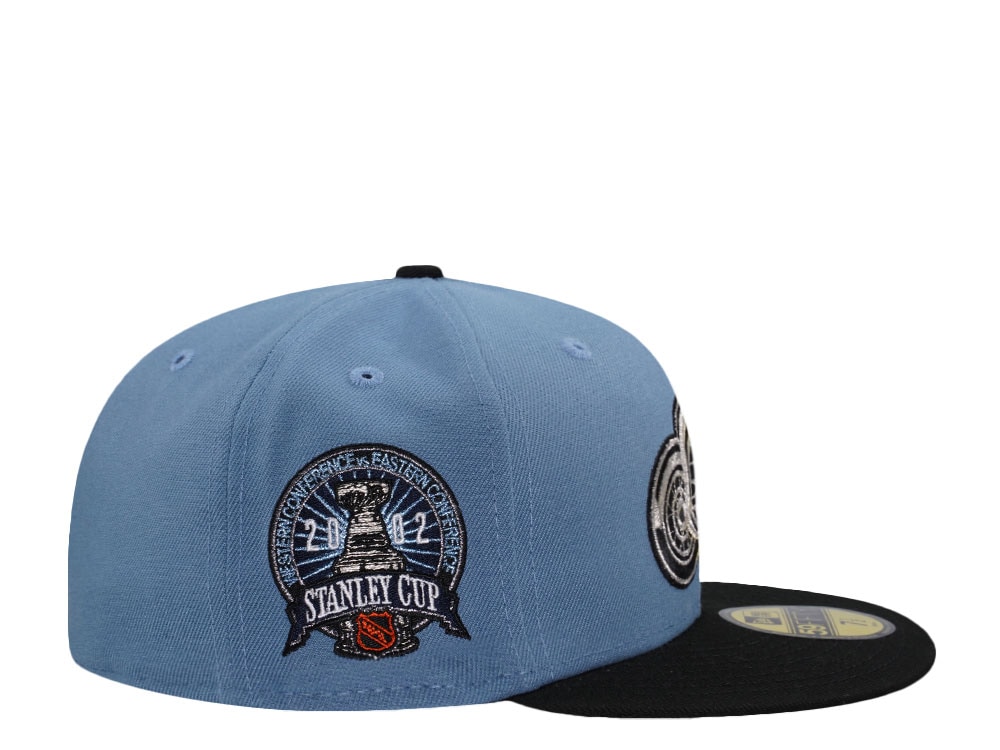 New Era Detroit Red Wings Stanley Cup 2002 Faded Blue Two Tone Edition 59Fifty Fitted Gorra