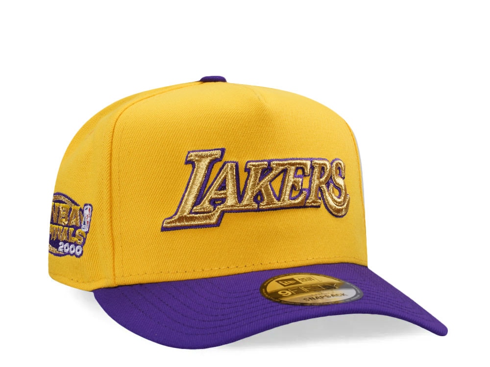New Era Los Angeles Lakers NBA Finals 2000 Two Tone Edition 9Fifty A Frame Snapback Gorra