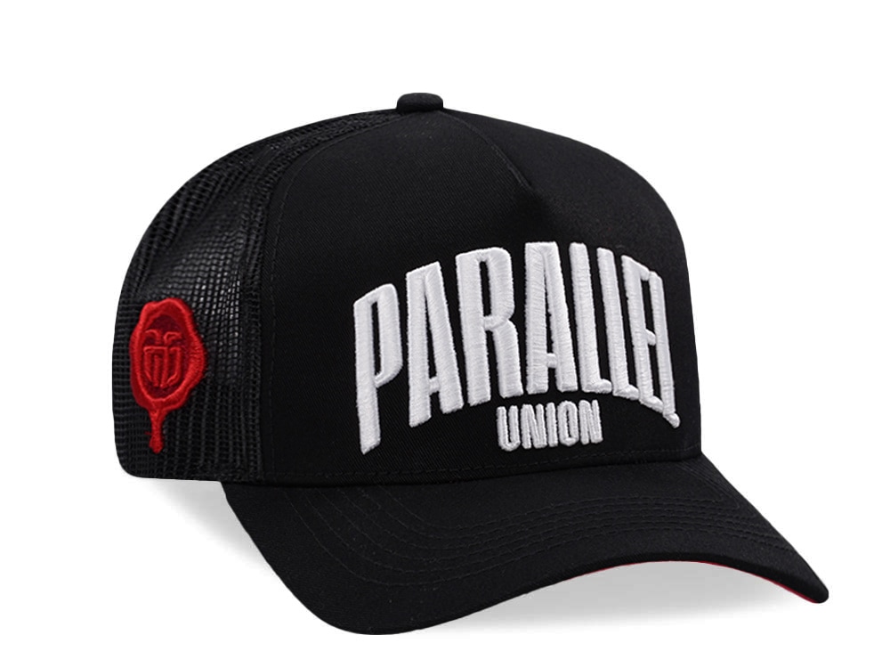 Parallel Union Stamp Black Edition Trucker Snapback Gorra