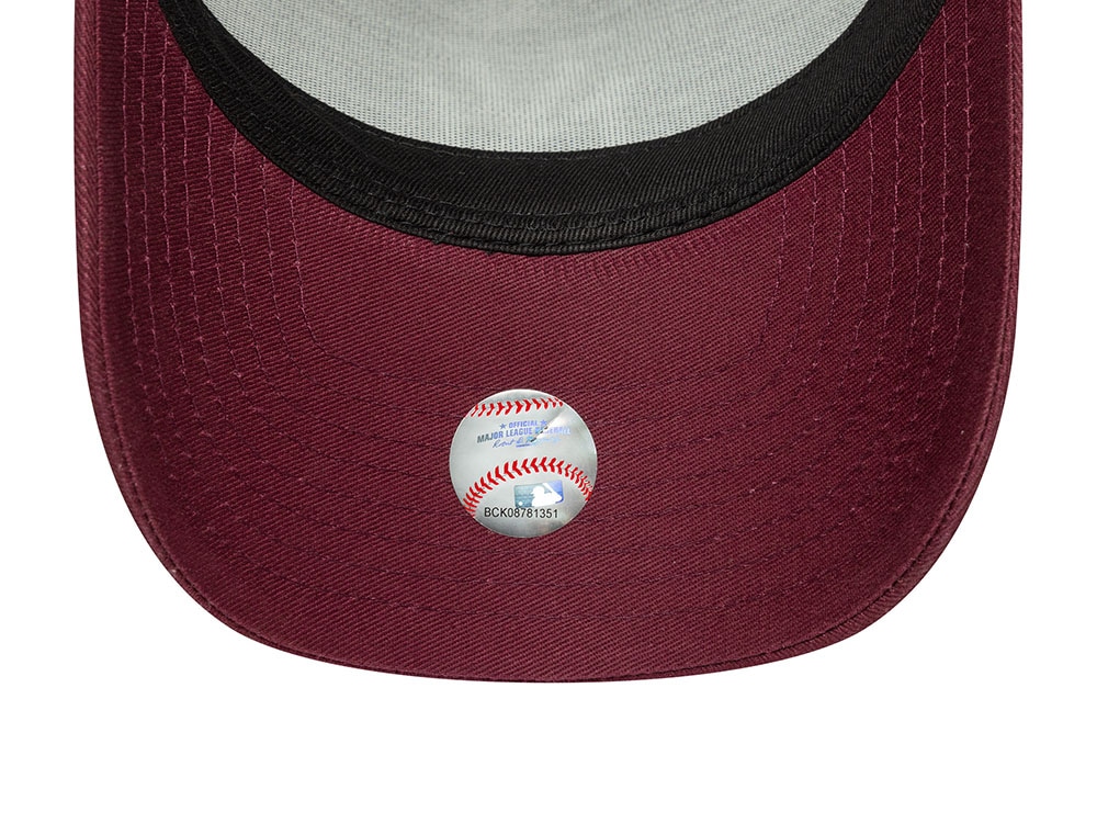 New Era New York Yankees League Essentials Maroon Edition 9Forty A Frame Snapback Gorra