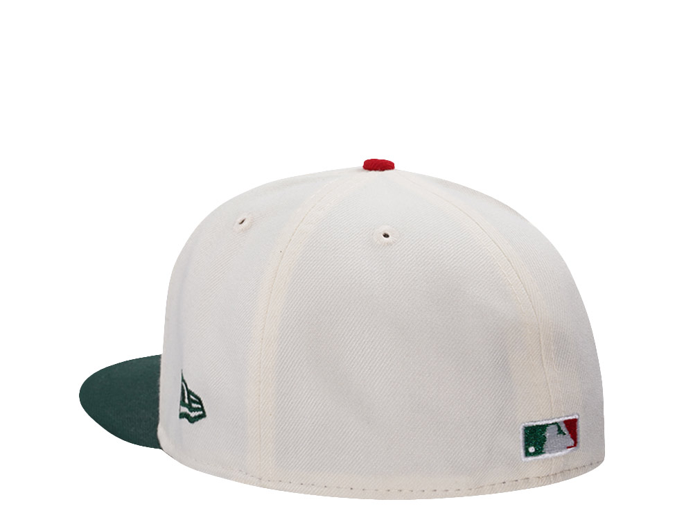 New Era San Diego Padres Mexico Chrome Two Tone Edition 59Fifty Fitted Gorra