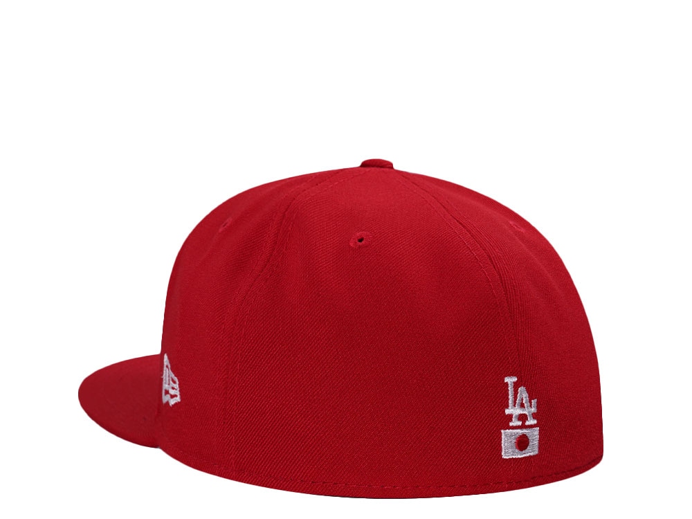 New Era Los Angeles Dodgers Ohtani Red Prime Edition 59Fifty Fitted Gorra
