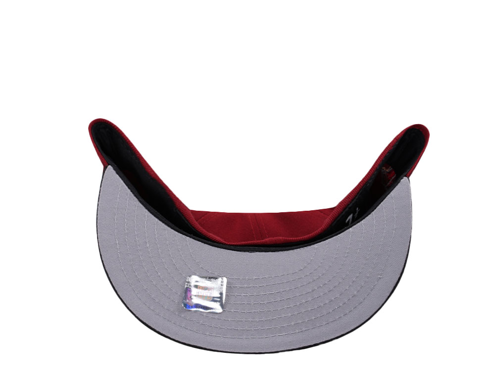 New Era Houston Texans 10th Anniversary Brick Satin Brim Edition 59Fifty Fitted Gorra