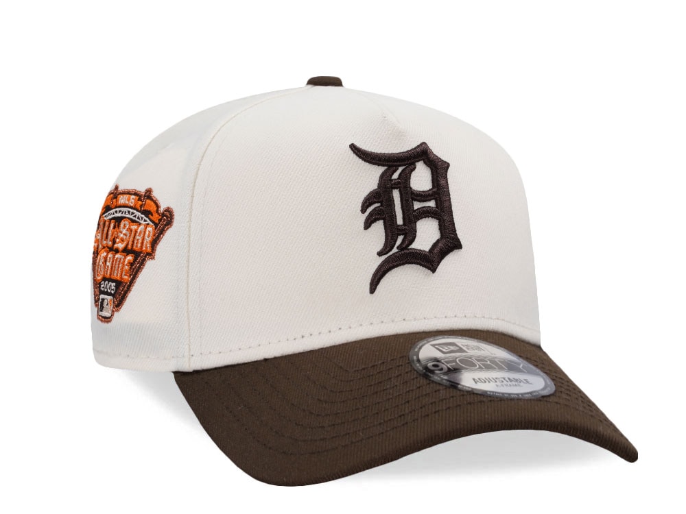 New Era Detroit Tigers All Star Game 2005 Chrome Two Tone Edition 9Forty A Frame Snapback Gorra