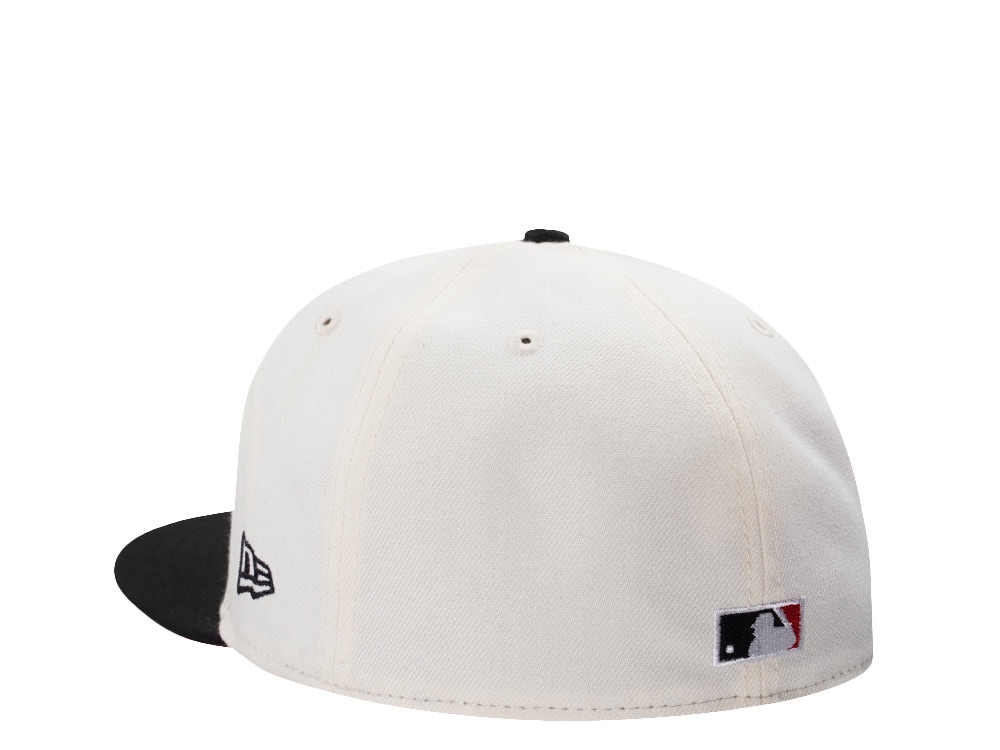 New Era Los Angeles Dodgers World Series Champions 2025 Chrome Two Tone Edition 59Fifty Fitted Gorra