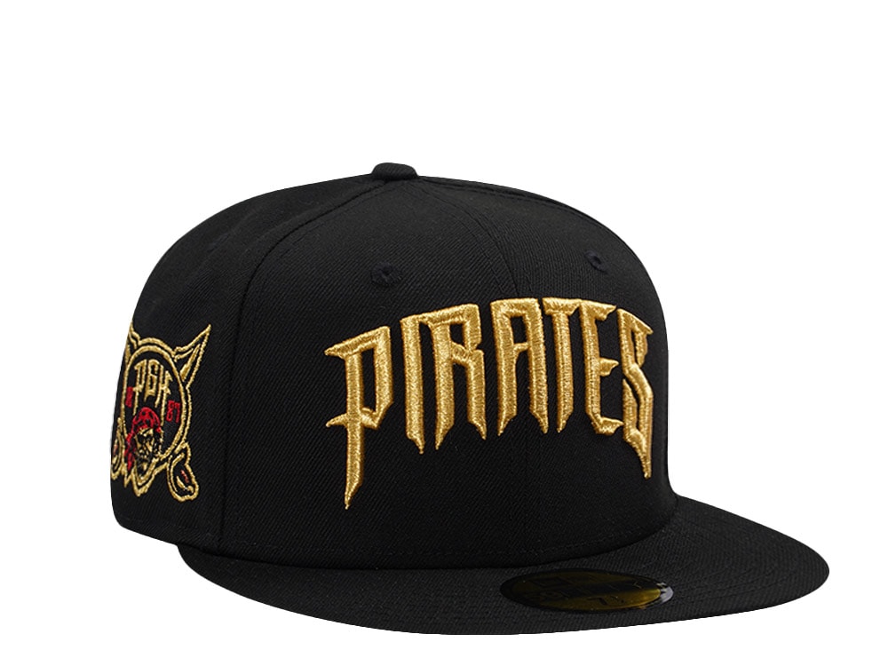New Era Pittsburgh Pirates National League Debut 1887 Black Prime Edition 59Fifty Fitted Gorra