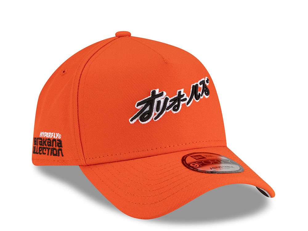 New Era Baltimore Orioles Hyperfly Edition 9Forty A Frame Snapback Gorra