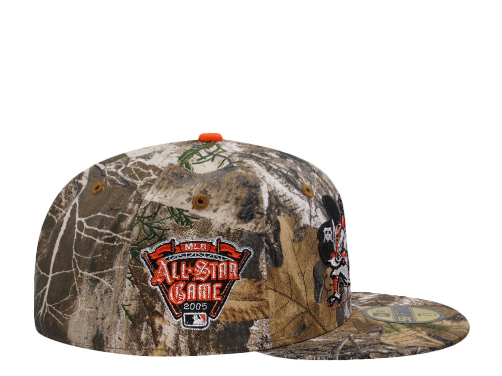 New Era Detroit Tigers All Star Game 2005 Realtree Prime Edition 59Fifty Fitted Gorra