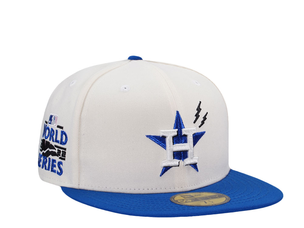 New Era Houston Astros World Series 2022 Chrome Two Tone Edition 59Fifty Fitted Gorra