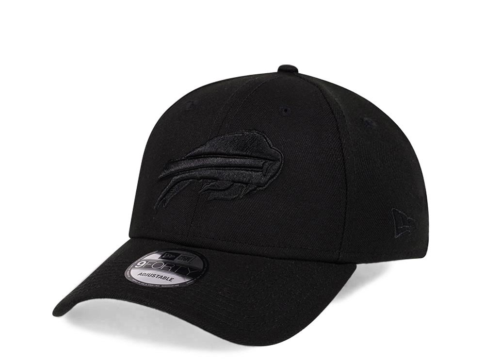 New Era Buffalo Bills Black on Black Edition 9Forty Snapback Gorra