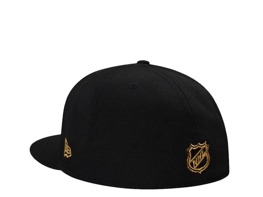 New Era Anaheim Ducks Stanley Cup 10th Anniversary Black Prime Edition 59Fifty Fitted Gorra