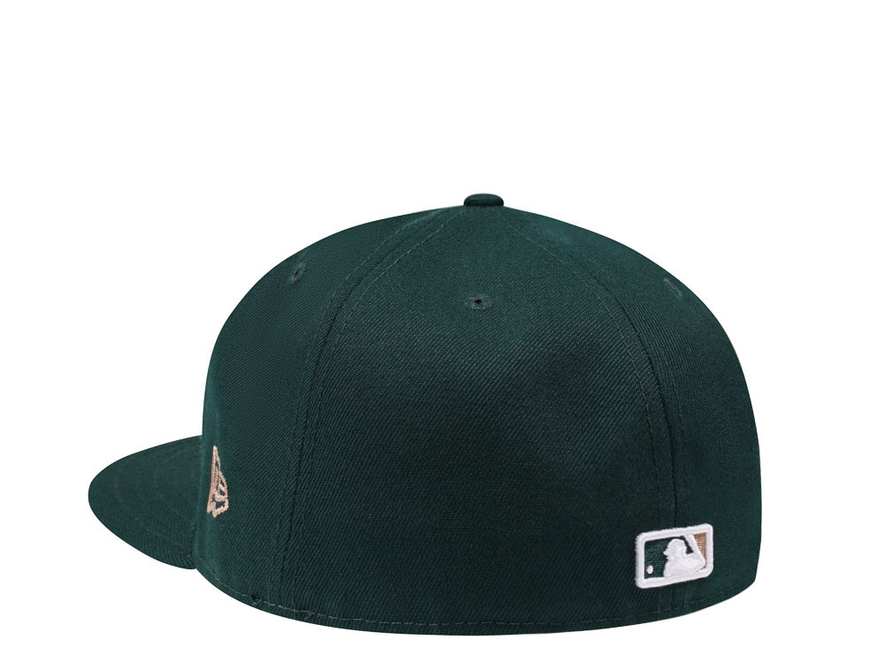 New Era St. Louis Cardinals Dark Green Beige Edition 59Fifty Fitted Gorra