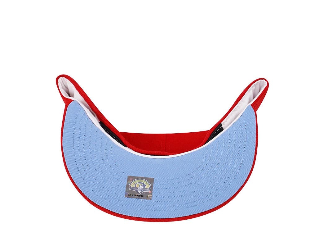 New Era Brooklyn Cyclones Red Glacier Blue Edition 59Fifty Fitted Gorra