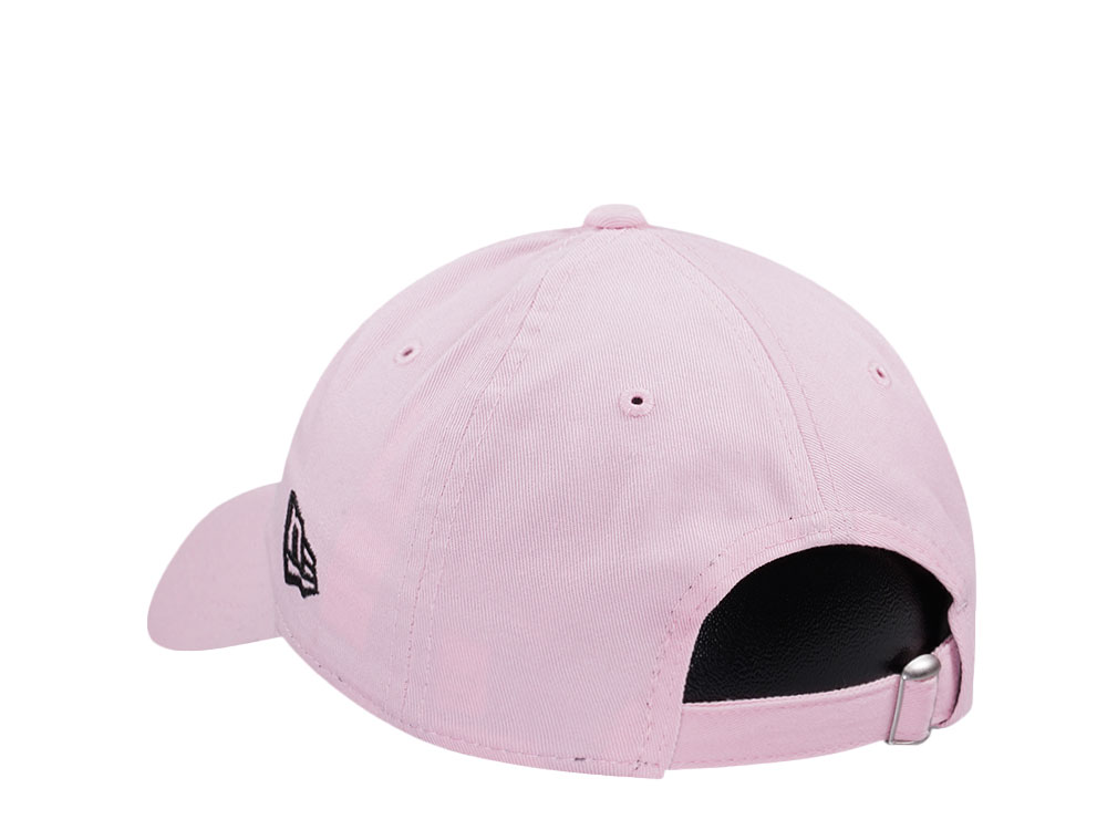 New Era New York Yankees Pink Black Womens 9Twenty Strapback Gorra