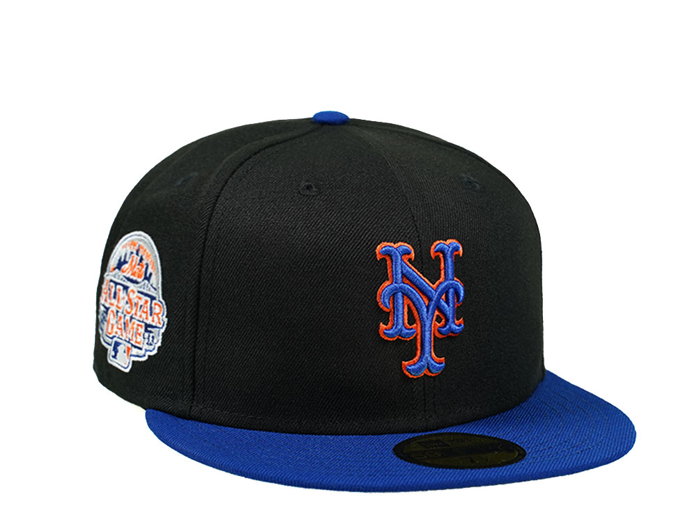 New Era New York Mets All Star Game 2013 Royal Black 59Fifty Fitted Gorra