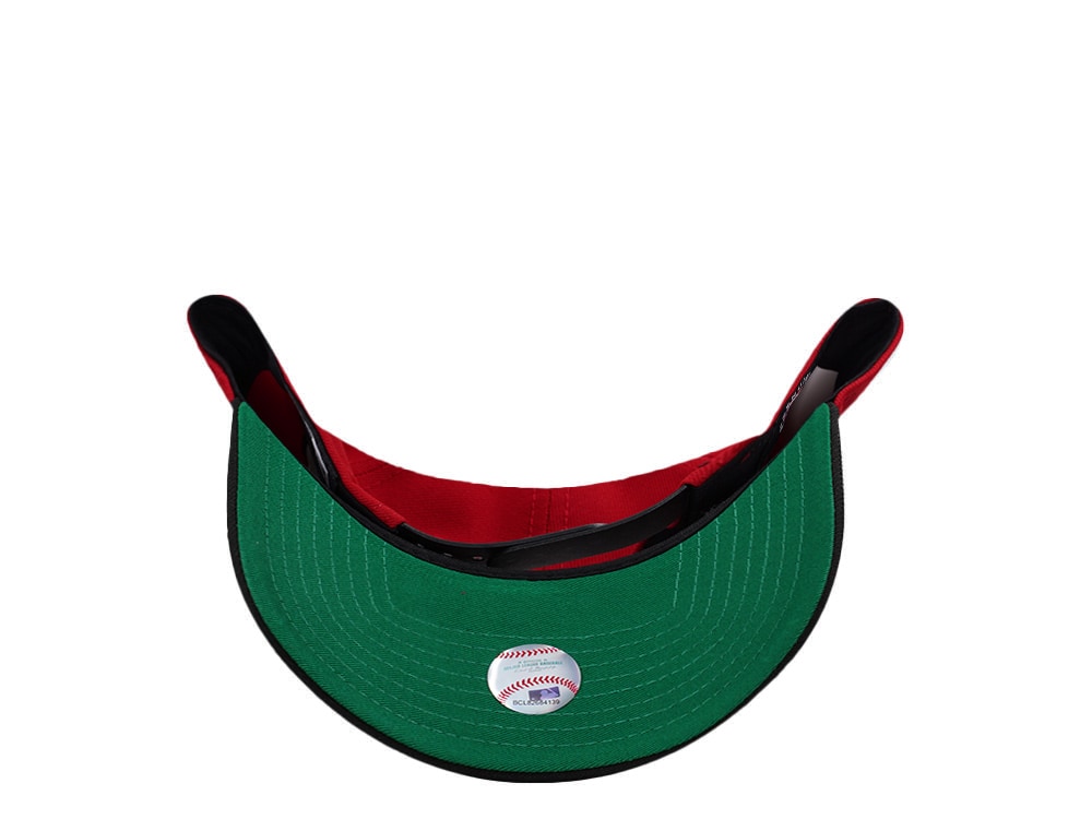 New Era New York Mets Subway Series Scarlet Two Tone Edition 9Forty A Frame Snapback Gorra
