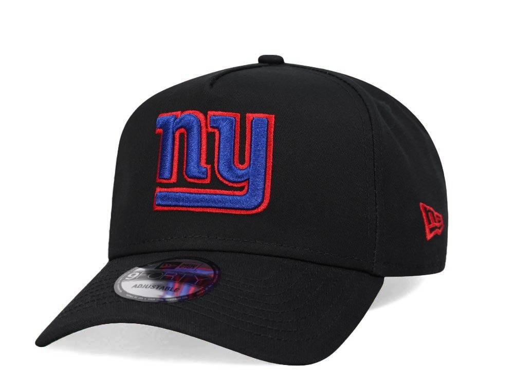 New Era New York Giants Black 9Forty A Frame Snapback Gorra