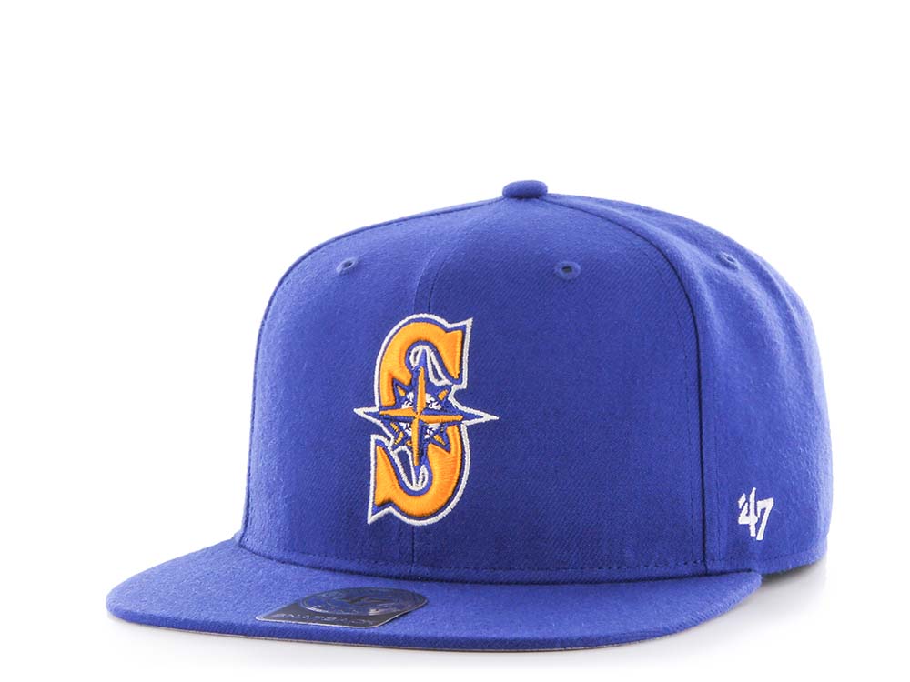 47Brand Seattle Mariners Sure Shot Captain Snapback Gorra