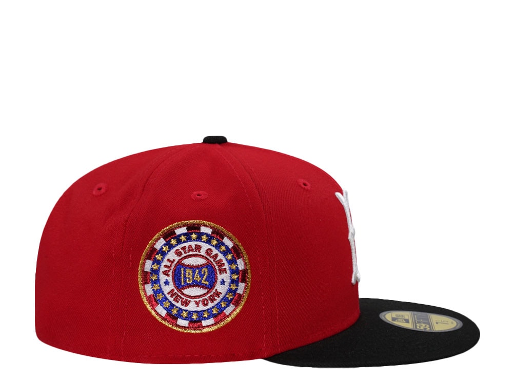 New Era Brooklyn Dodgers All Star Game 1942  Red Two Tone Edition 59Fifty Fitted Gorra