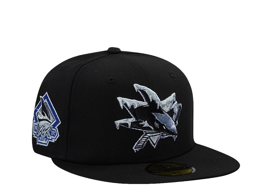 New Era San Jose Sharks 20th Anniversary Frozen Tundra Edition 59Fifty Fitted Gorra