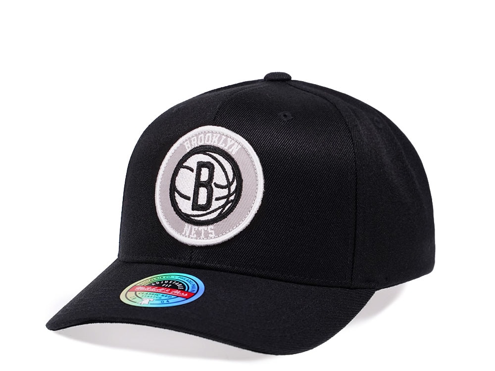 Mitchell & Ness Brooklyn Nets Alleyoop Red Line Solid Flex Snapback Gorra