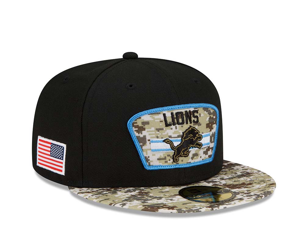 New Era Detroit Lions Salute to Service 21 59Fifty Fitted Gorra