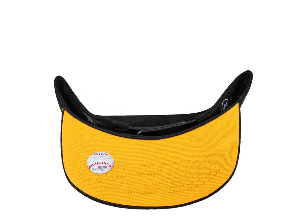 47Brand Pittsburgh Pirates 76th World Series World Black Sure Shot Under Captain Snapback Gorra