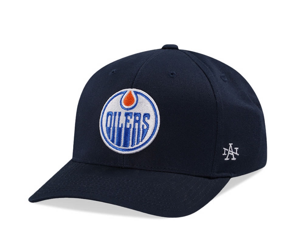 American Needle Edmonton Oilers Arena Navy Strapback Gorra