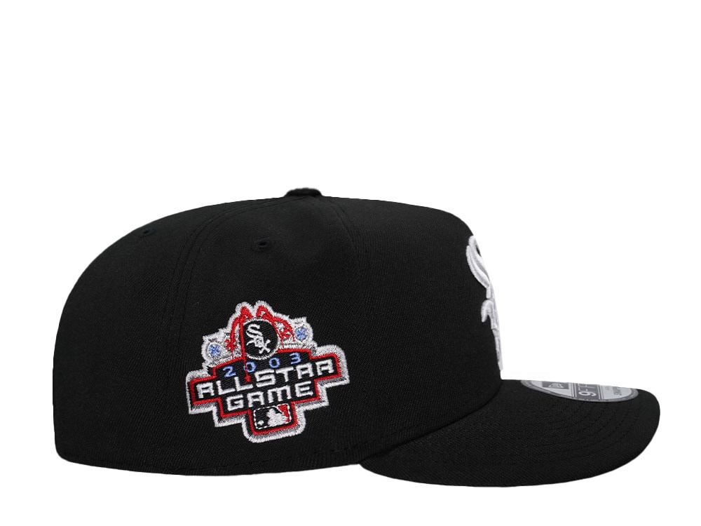 New Era Chicago White Sox All Star Game 2003 Black Classic A Frame 9Fifty Snapback Gorra