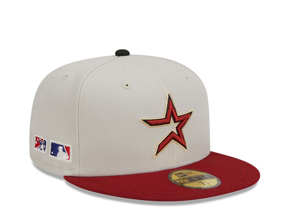 New Era Houston Astros Farm Team Stone Throwback Two Tone Edition 59Fifty Fitted Gorra