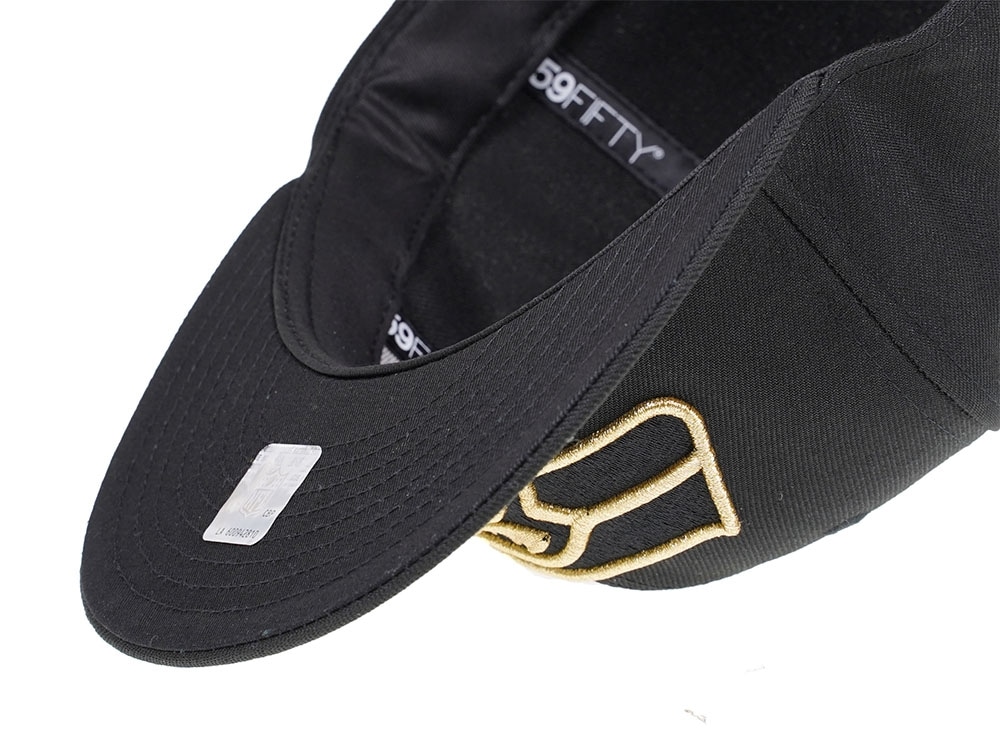 New Era Seattle Seahawks All About Black and Gold Edition 59Fifty Fitted Gorra