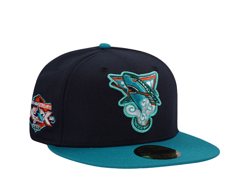New Era San Jose Sharks 20th Anniversary Two Tone Prime Edition 59Fifty Fitted Gorra