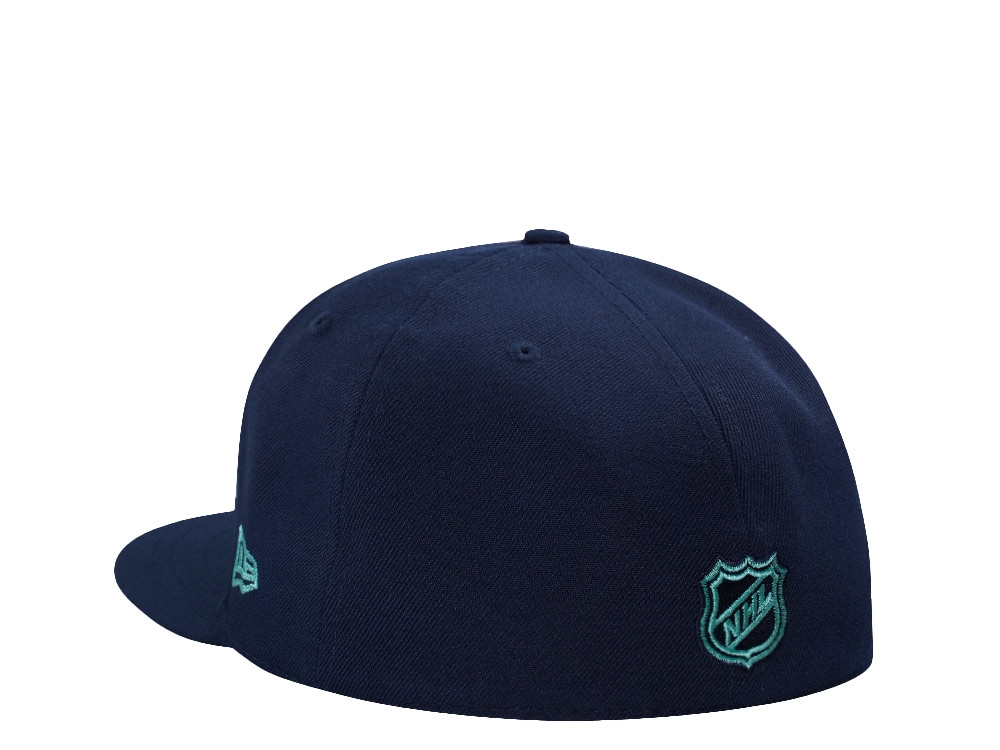 New Era Detroit Red Wings The Joe 100th Anniversary Ocean Blue Prime Edition 59Fifty Fitted Gorra