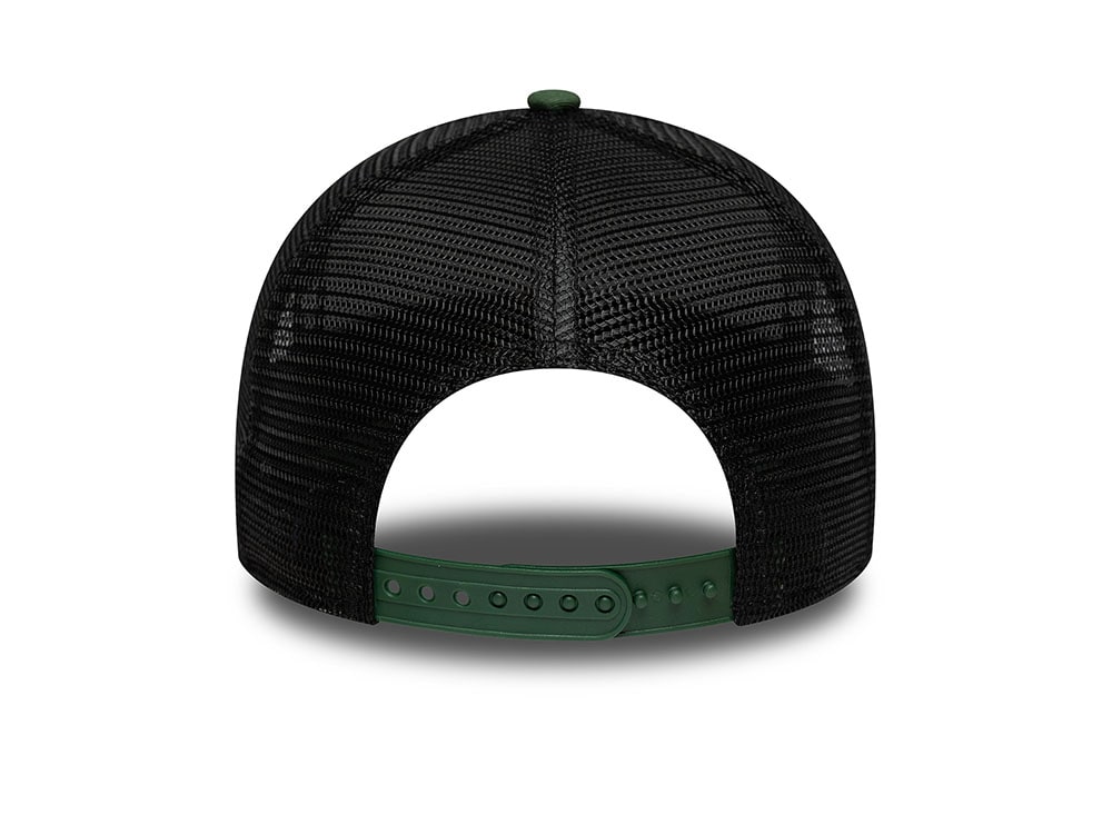 New Era Manchester United Fc Seasonal Dark Green Edition 9Forty A Frame Trucker Snapback Gorra