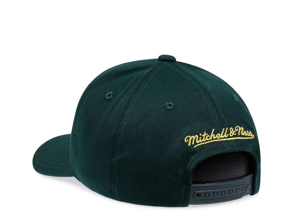 Mitchell & Ness Brooklyn Nets Green Lime Red Line Flex Snapback Gorra
