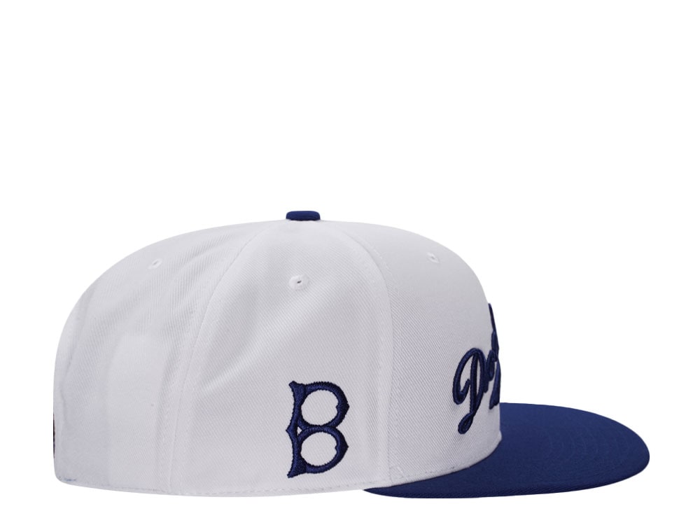 Nike Brooklyn Dodgers Cooperstown Dri-Fit White Edition Snapback Gorra